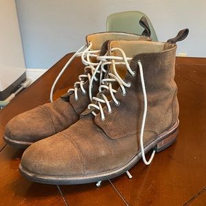 Taft Dragon Rust Leather Boots - Mens Size 10